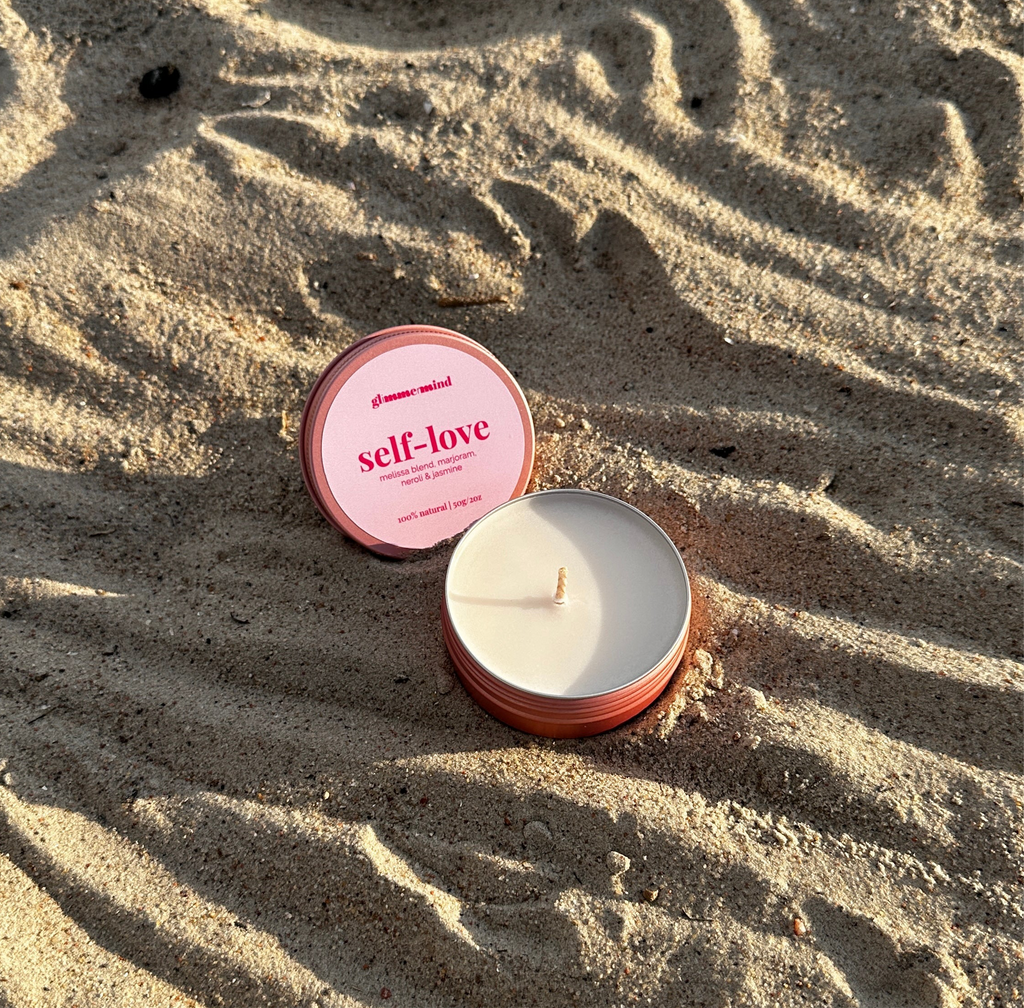 "self-love" candle