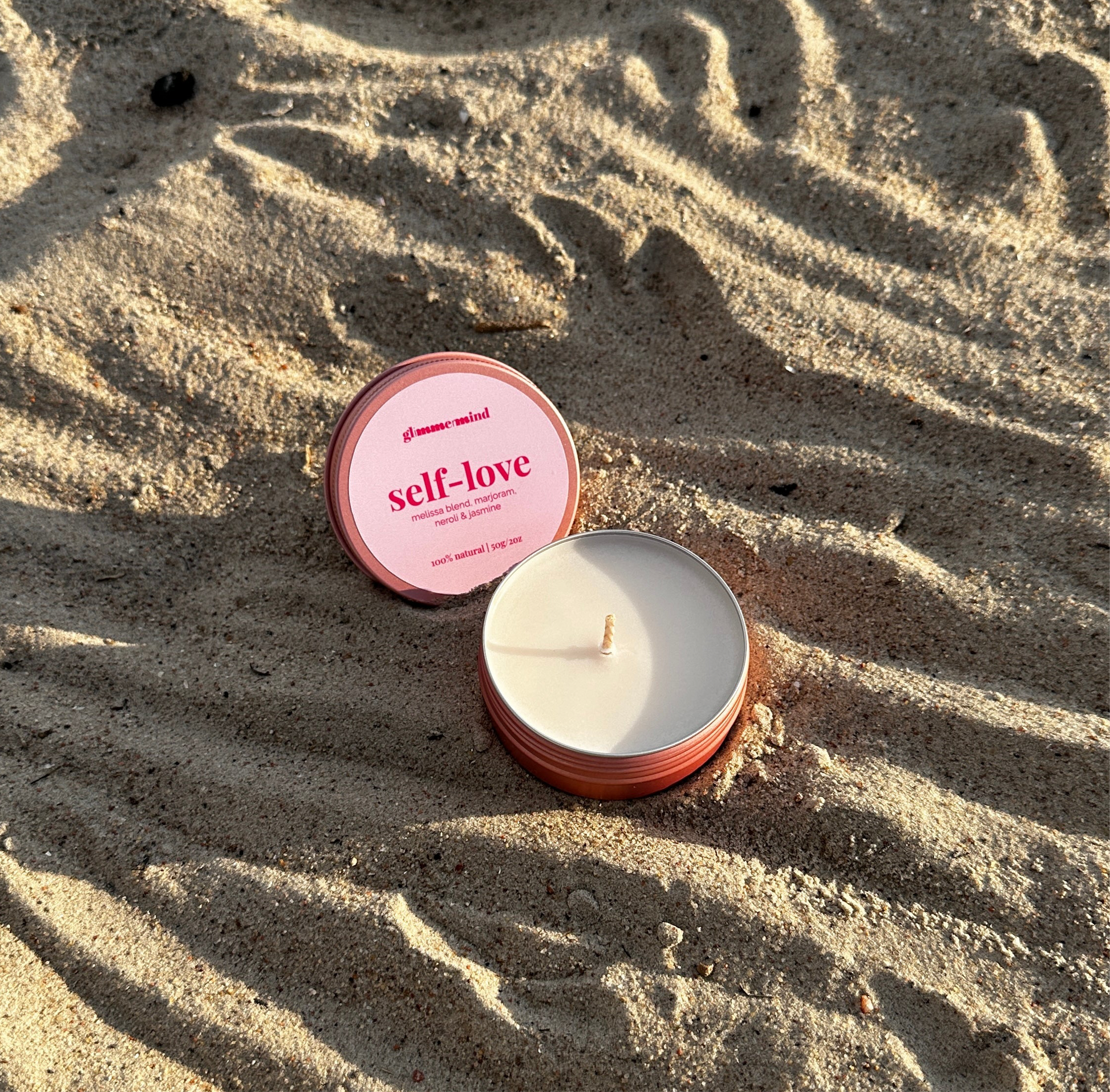 "self-love" candle
