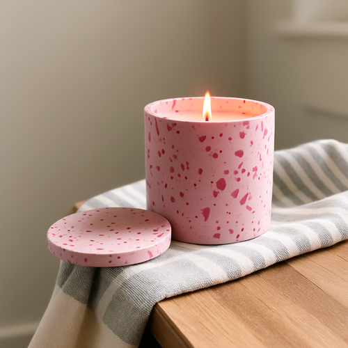 large "self-love" candle