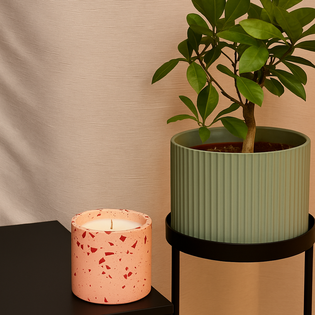 large "energy" candle