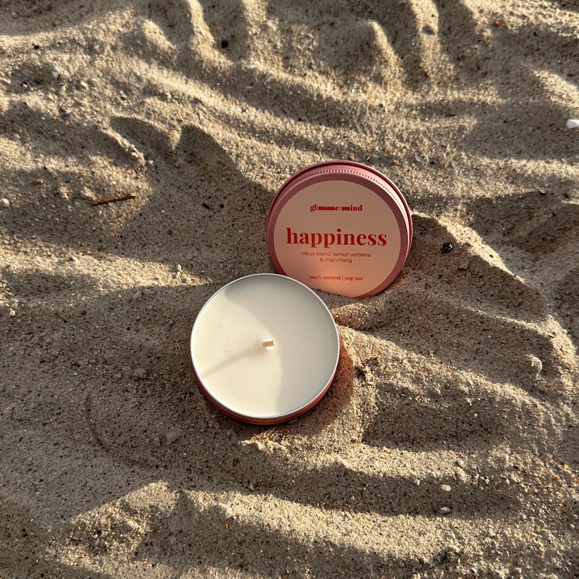 "happiness" candle