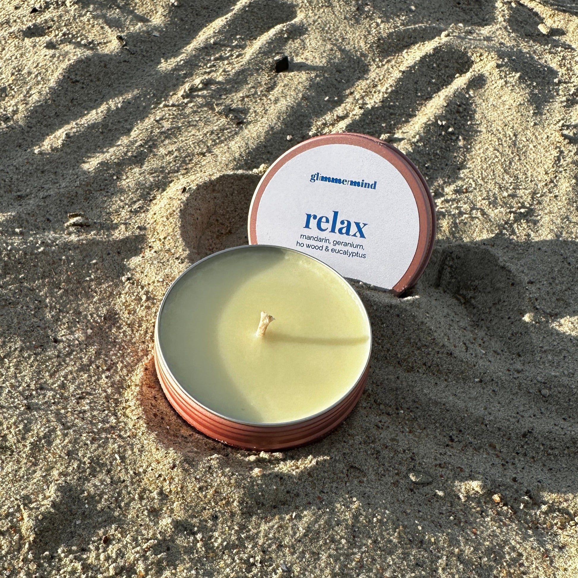 "relax" candle